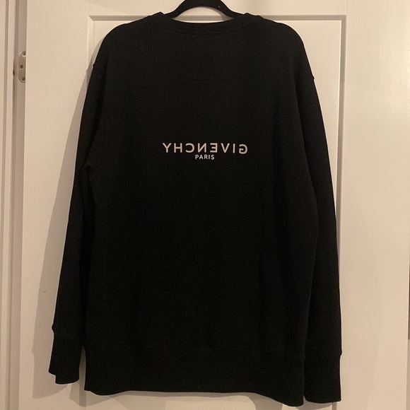 GIVENCHY Reverse slim fit sweatshirt in fleece - Picture 2 of 3